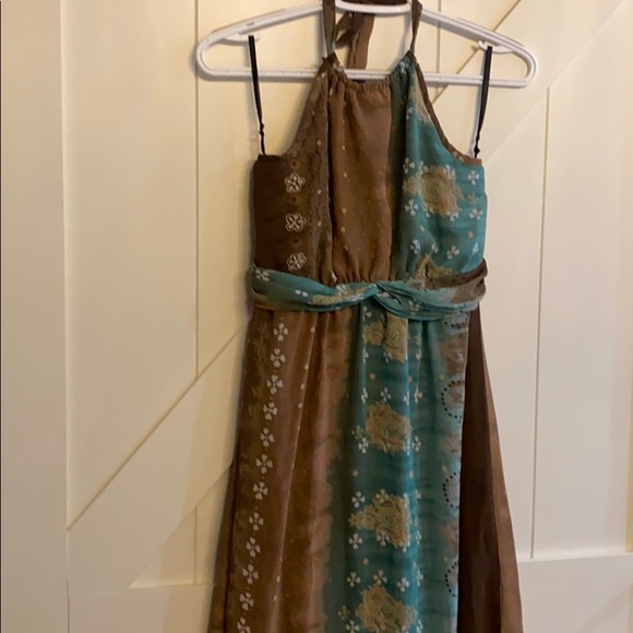Rabbit Rabbit Rabbit halter maxi dress.Boho Style - Picture 3 of 10